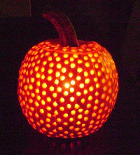 Drilled pumpkin