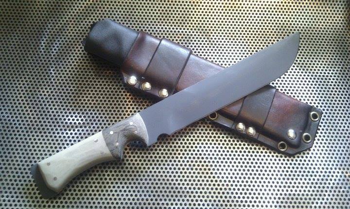 Iron Hide Woodworks - custom knife 