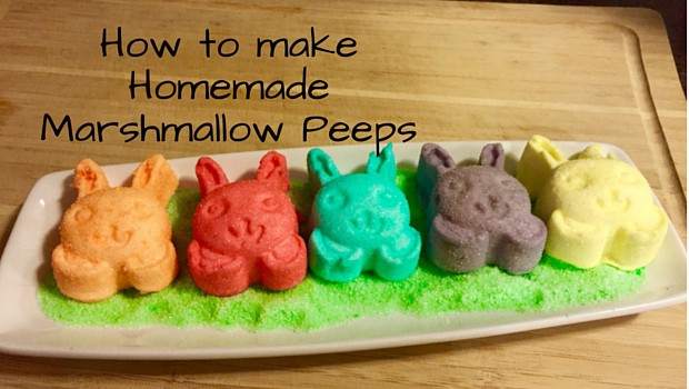 How to make Homemade Marshmallow Peeps