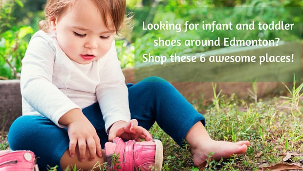 Infant and toddler shoes around Edmonton