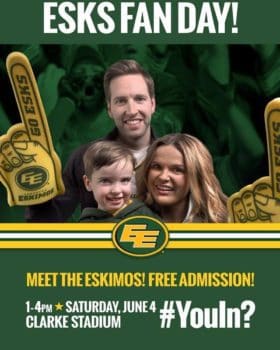 Edmonton Eskimos Fan Day