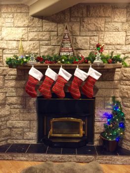 Christmas Mantle full picture