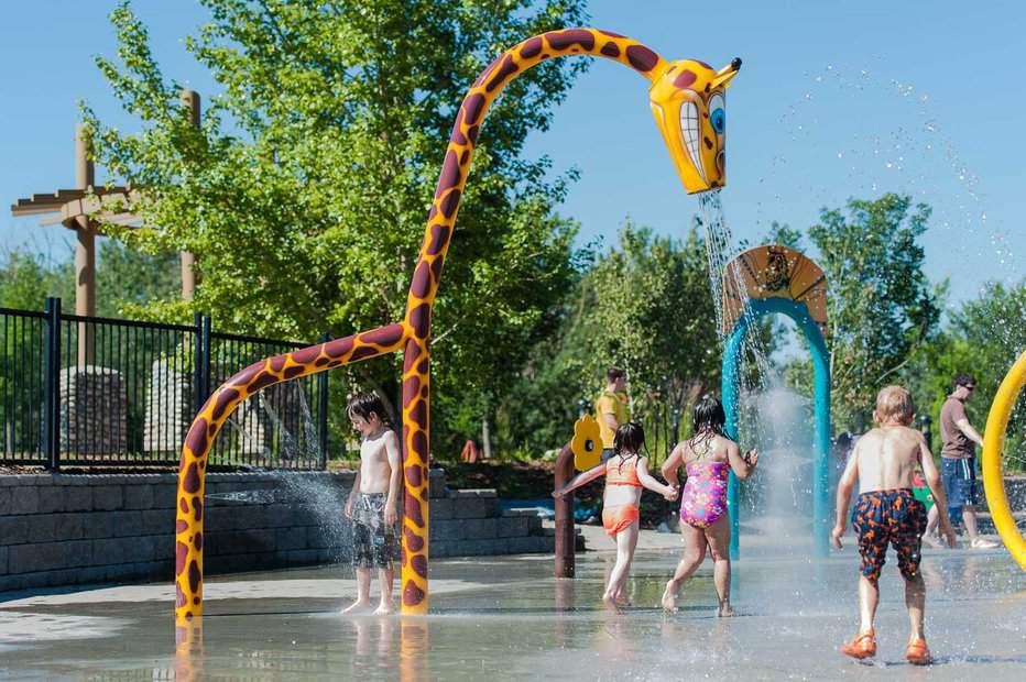 These City of Edmonton Spray Parks Are Now Open