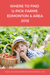 Where to find U-Pick Farms in Edmonton & Area 2018