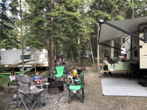 family-friendly campgrounds near Edmonton.
