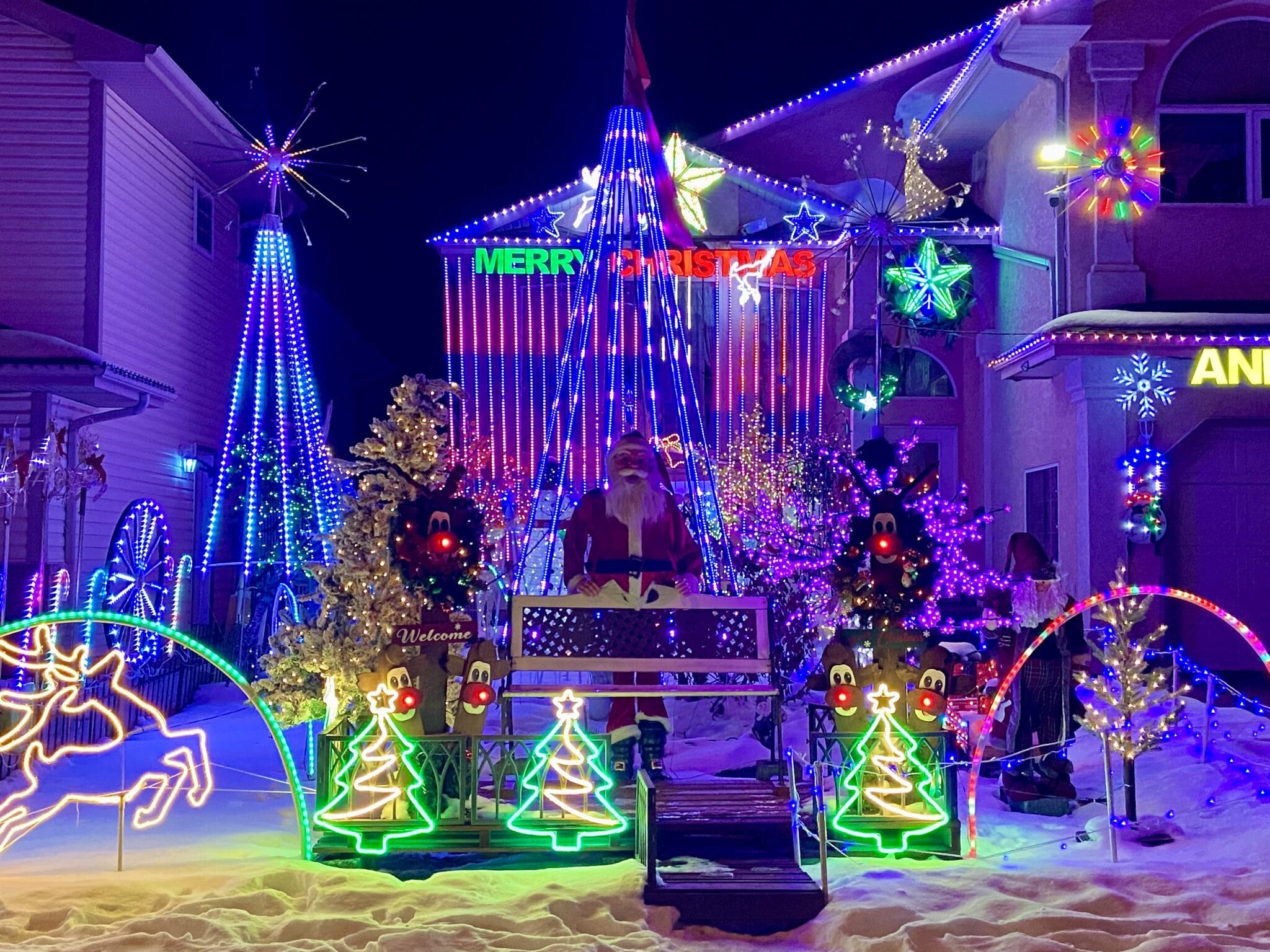 Discover The Enchanting Christmas Light Displays In Edmonton 2023